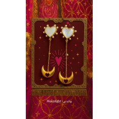 Ariba Akhlaque, Moonlight, Metal Jewellery, AC-ARAK-028